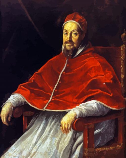 Pope Gregory Portrait Paint By Number