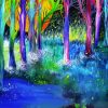 Rainbow Mystical Forest Paint By Number