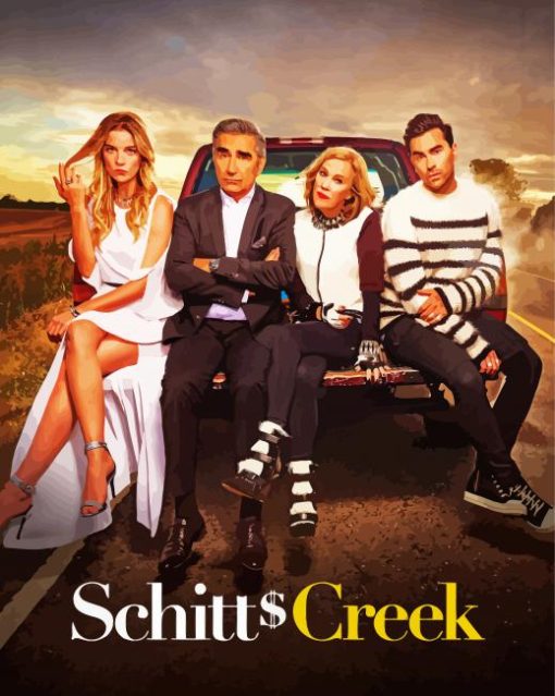 Schitt's Creek Poster Paint By Number