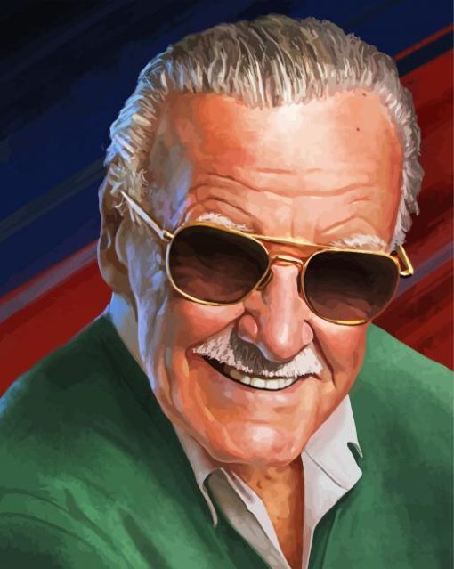 Stan Lee Paint By Number