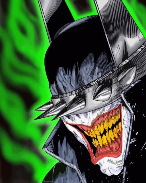 The Batman Who Laughs Art Paint By Number