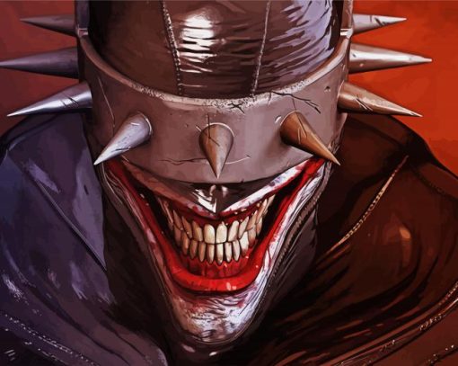 The Batman Who Laughs Character Paint By Number