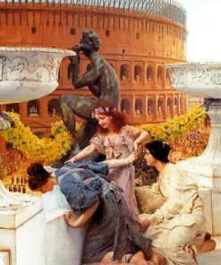 The Colosseum By Alma Tadema Paint By Number