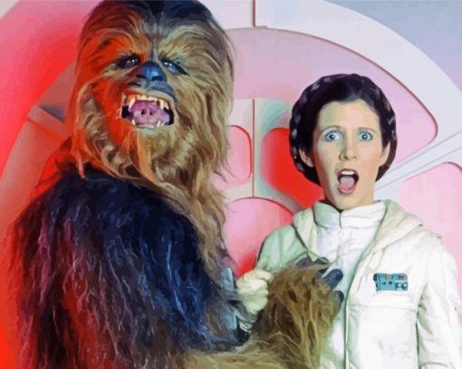 The Empire Strikes Back Characters Paint By Number