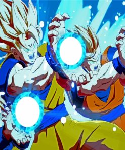 The Energy Attack Kamehameha Paint By Number