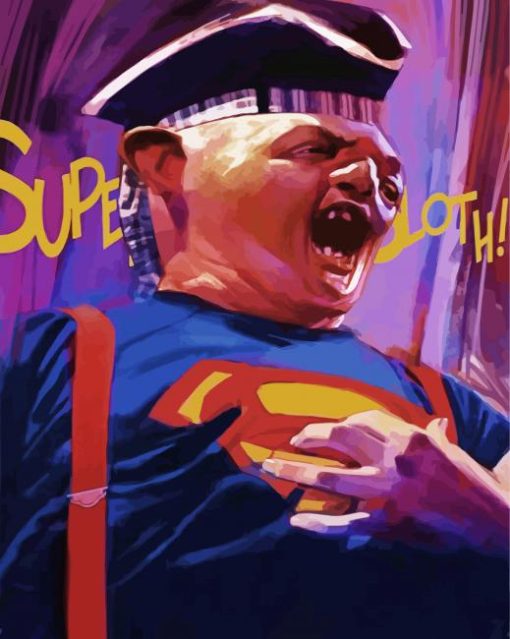 The Goonies Super Sloth Paint By Number