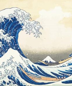 The Great Wave off Kanagawa Paint By Number