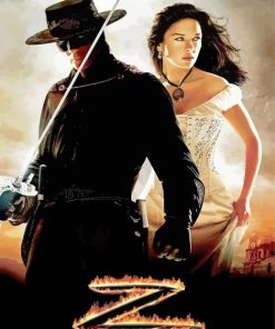 The Legend Of Zorro Movie Paint By Number