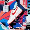 Nike Air Force Art Paint By Number