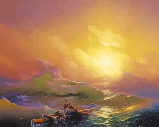 The Ninth Wave By Ivan Aivazovsky Paint By Number