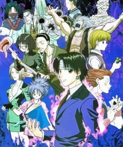 The Phantom Troupe Anime Characters Paint By Number