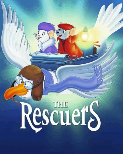 The Rescuers Animation Paint By Number