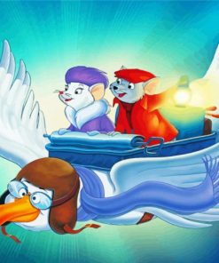 The Rescuers Disney Movie Paint By Number