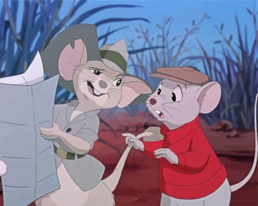 The Rescuers Disney Paint By Number