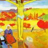 The Yellow Christ Gauguin Paint By Number