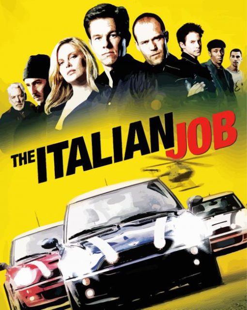 The Italian Job Poster Paint By Number