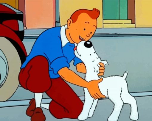 The Adventures Of Tintin Paint By Number