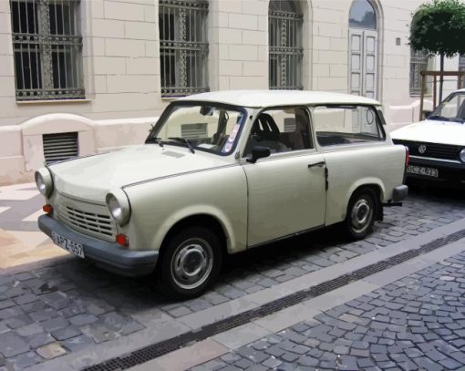 Trabant Car Paint By Number