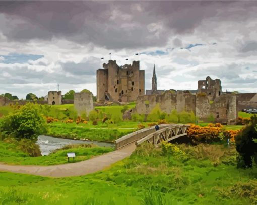 Trim Castle Ireland Paint By Number