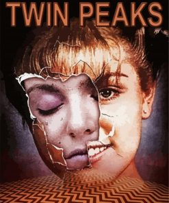 Twin Peaks Vintage Poster Paint By Number