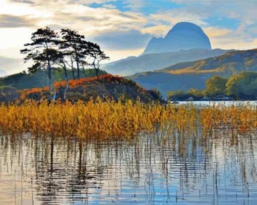 Uk Landscape Paint By Number