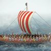 Aesthetic Viking Boat Paint By Number