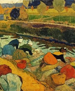 Washerwomen By Gauguin Paint By Number