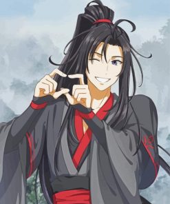 Wei Wuxian Anime Character Paint By Number