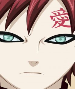 Aesthetic Gaara Face Paint By Number