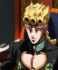 Aesthetic Giorno Giovanna Manga Anime Paint By Number