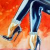 Aesthetic High Heels Paint By Number