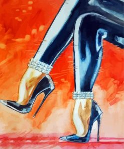 Aesthetic High Heels Paint By Number