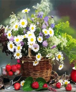 Aesthetic Flowers Paint By Number
