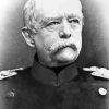 Black And White Otto Von Bismarck Paint By Number