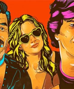 Boogie Nights Characters Pop Art Paint By Number