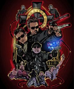 Boondocks Saints Poster Paint By Number