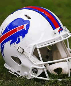 Buffalo Bills Helmet Paint By Number