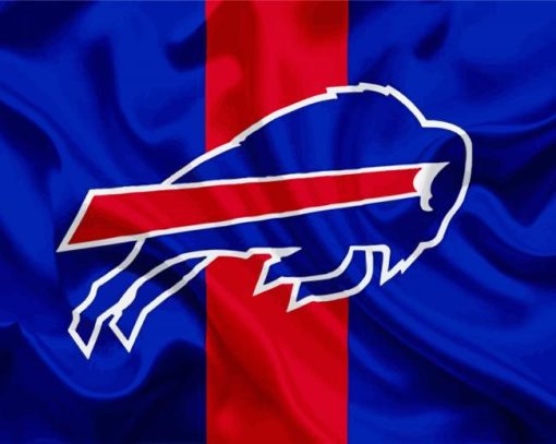 Buffalo Bills Logo Paint By Number