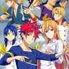 Food Wars Japanese Anime Paint By Number