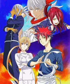 Food Wars Manga Paint By Number