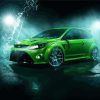 Green Rs Focus Car Paint By Number