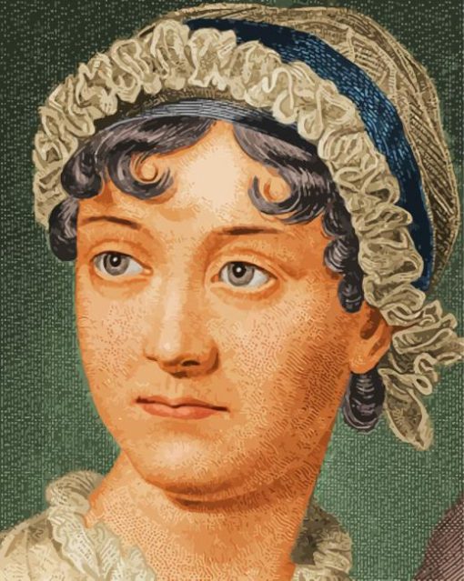 Jane Austen Face Paint By Number