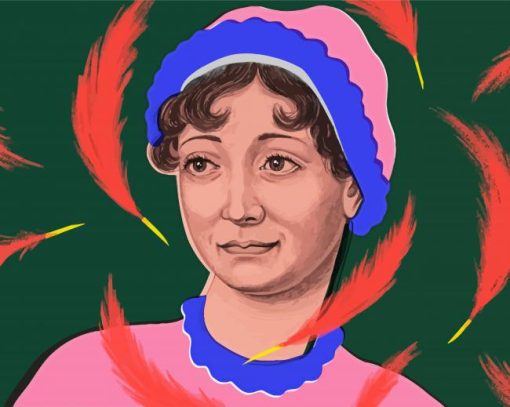 Jane Austen Art Paint By Number