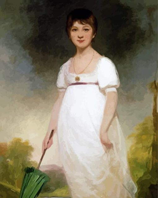 Jane Austen Portrait Paint By Number