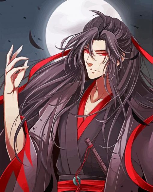 Japanese Wei Wuxian Paint By Number