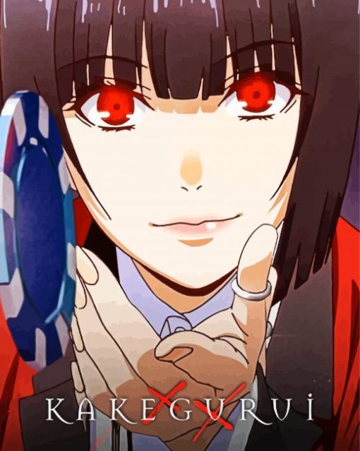 Kakegurui Anime Paint By Number