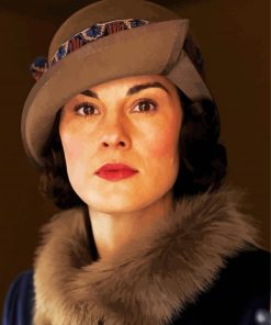 Mary Crawley Character Paint By Number