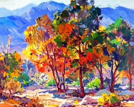 Landscape By Marjorie Reed Paint By Number