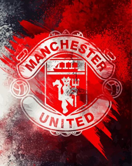 Manchester United Club Logo Paint By Number²