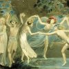 Oberon Titania And Puck With Fairies Dancing By William Blake Paint By Number